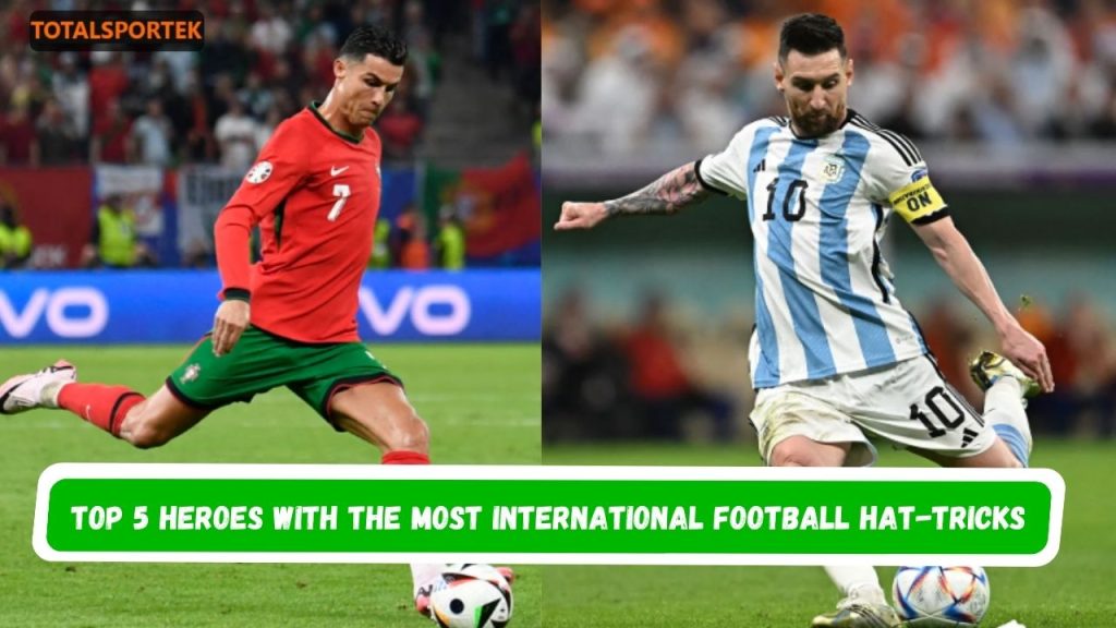 Most International Football Hat-Tricks