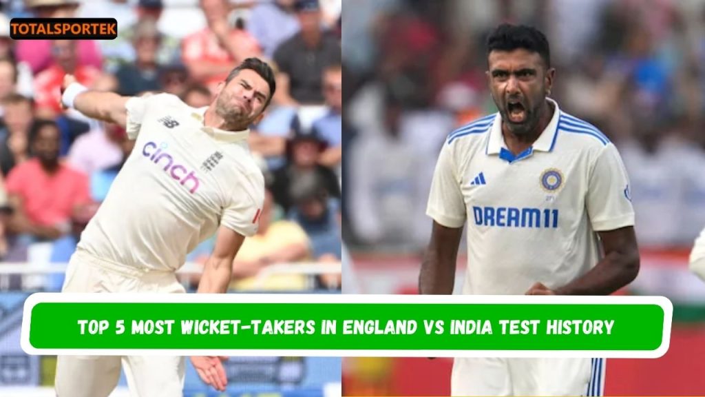 Most Wicket-Takers in England vs India Test