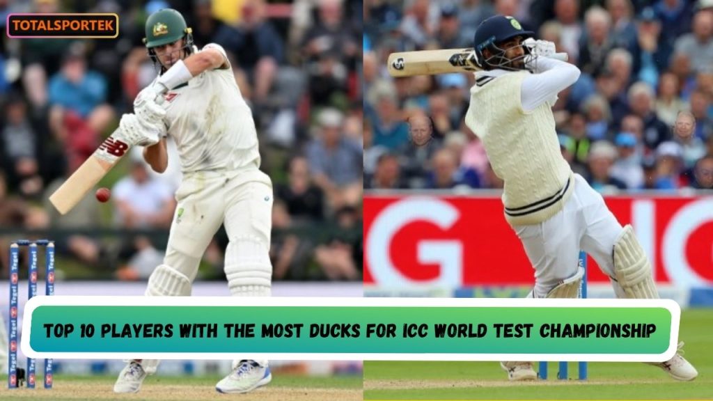 Most Ducks for ICC World Test Championship