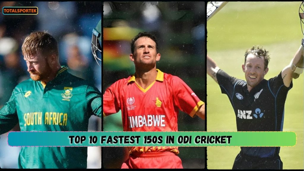 Fastest 150s in ODI Cricket