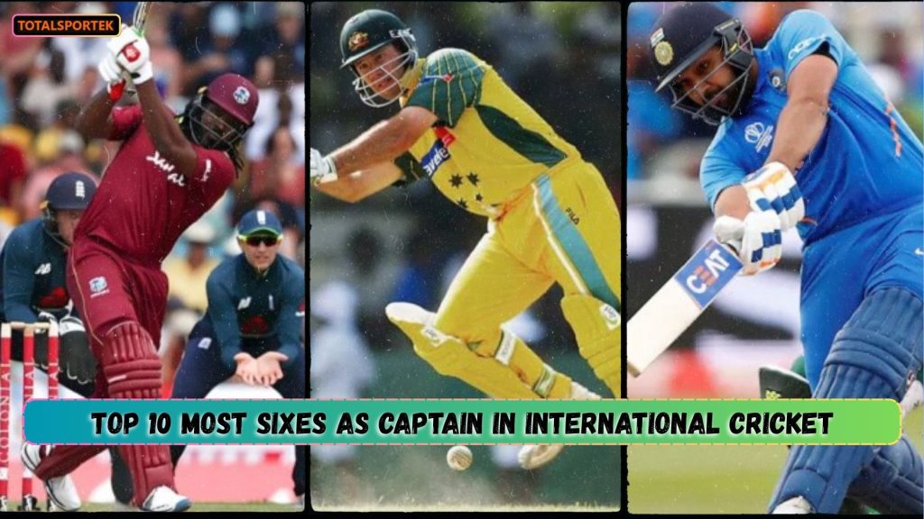 Most Sixes as Captain