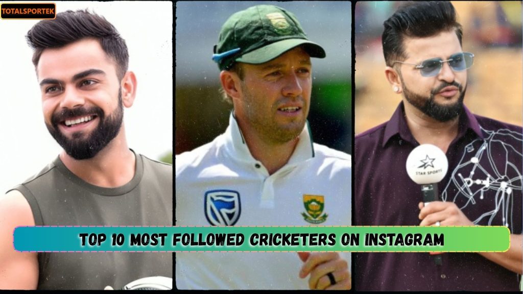 Most Followed Cricketers on Instagram