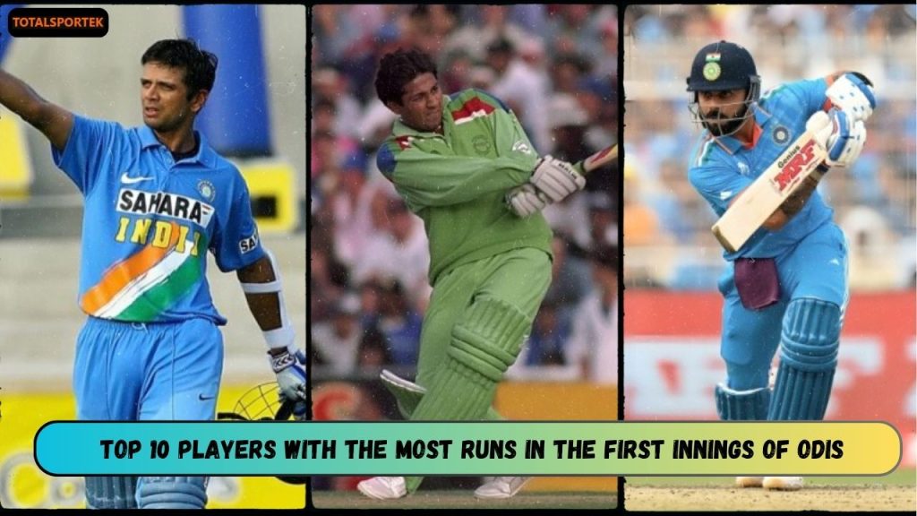 Most Runs in the First Innings of ODIs